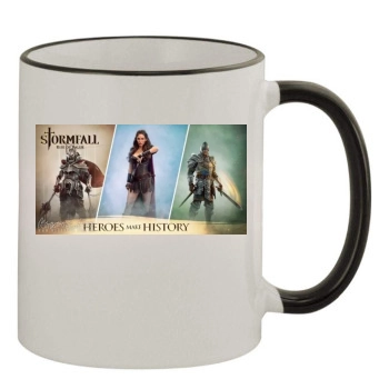 Megan Fox 11oz Colored Rim & Handle Mug