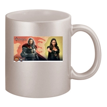 Megan Fox 11oz Metallic Silver Mug