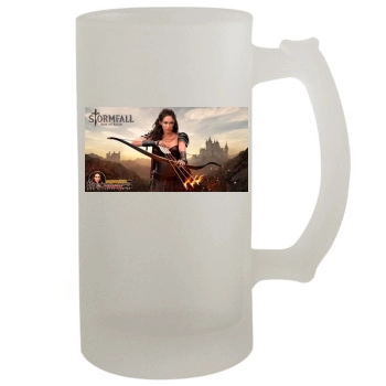 Megan Fox 16oz Frosted Beer Stein