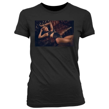 Megan Fox Women's Junior Cut Crewneck T-Shirt