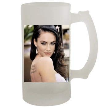 Megan Fox 16oz Frosted Beer Stein