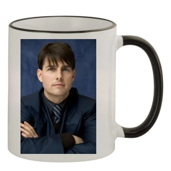 Tom Cruise 11oz Colored Rim & Handle Mug