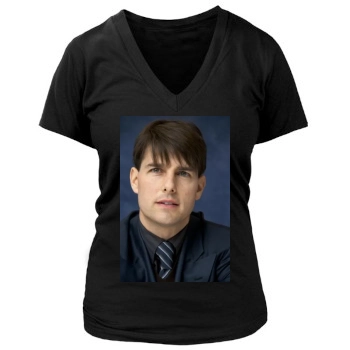 Tom Cruise Women's Deep V-Neck TShirt