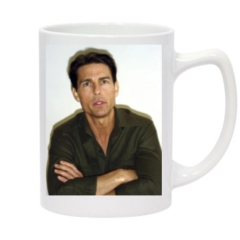 Tom Cruise 14oz White Statesman Mug