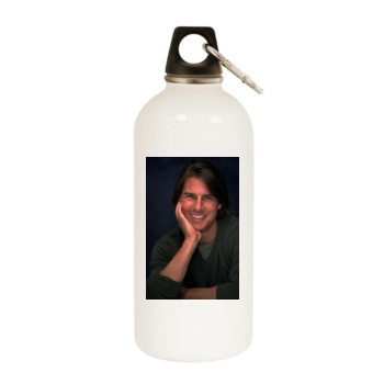 Tom Cruise White Water Bottle With Carabiner