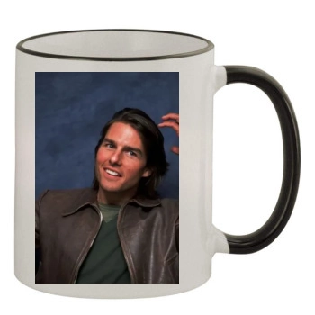 Tom Cruise 11oz Colored Rim & Handle Mug