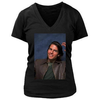 Tom Cruise Women's Deep V-Neck TShirt