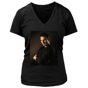 Tom Cruise Women's Deep V-Neck TShirt