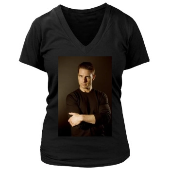 Tom Cruise Women's Deep V-Neck TShirt