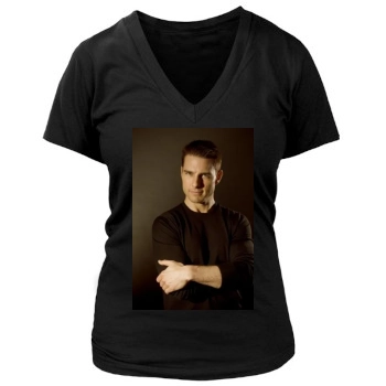 Tom Cruise Women's Deep V-Neck TShirt