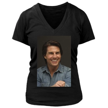 Tom Cruise Women's Deep V-Neck TShirt