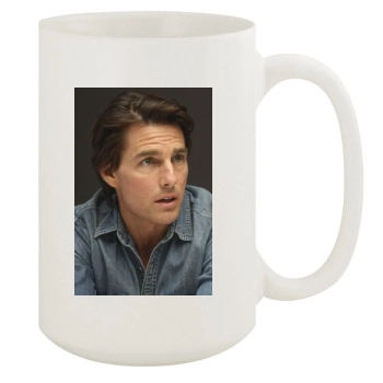 Tom Cruise 15oz White Mug