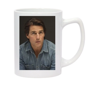 Tom Cruise 14oz White Statesman Mug