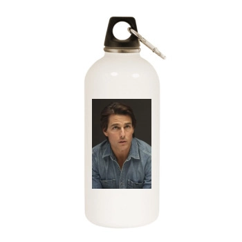 Tom Cruise White Water Bottle With Carabiner