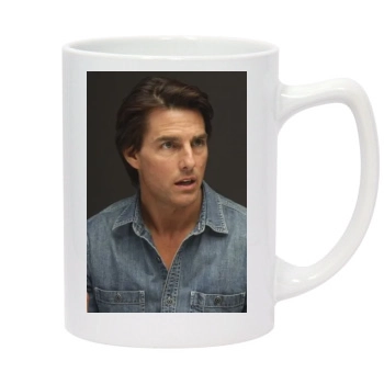 Tom Cruise 14oz White Statesman Mug