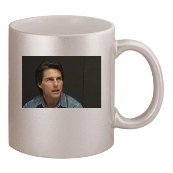 Tom Cruise 11oz Metallic Silver Mug