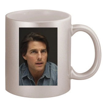 Tom Cruise 11oz Metallic Silver Mug