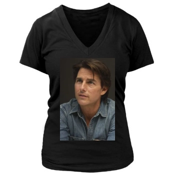 Tom Cruise Women's Deep V-Neck TShirt