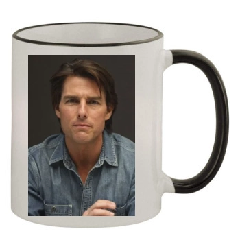 Tom Cruise 11oz Colored Rim & Handle Mug