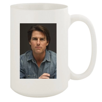 Tom Cruise 15oz White Mug