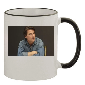 Tom Cruise 11oz Colored Rim & Handle Mug