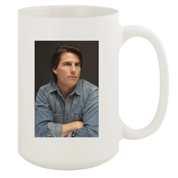 Tom Cruise 15oz White Mug