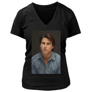 Tom Cruise Women's Deep V-Neck TShirt