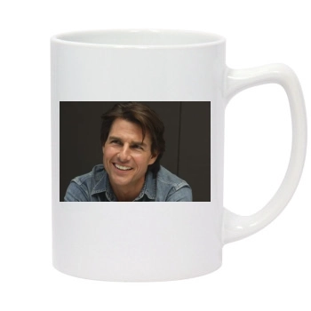 Tom Cruise 14oz White Statesman Mug