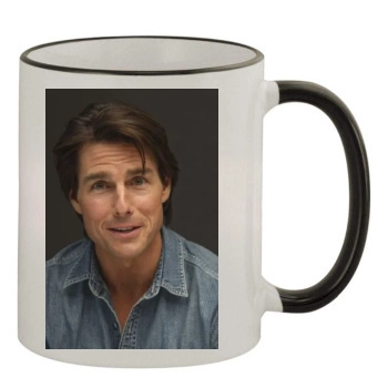 Tom Cruise 11oz Colored Rim & Handle Mug