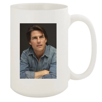 Tom Cruise 15oz White Mug