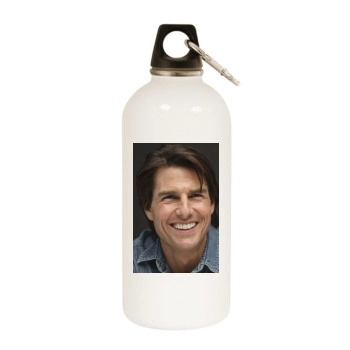 Tom Cruise White Water Bottle With Carabiner