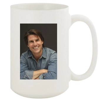 Tom Cruise 15oz White Mug