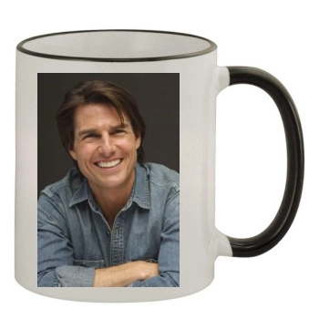 Tom Cruise 11oz Colored Rim & Handle Mug