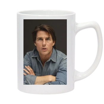 Tom Cruise 14oz White Statesman Mug