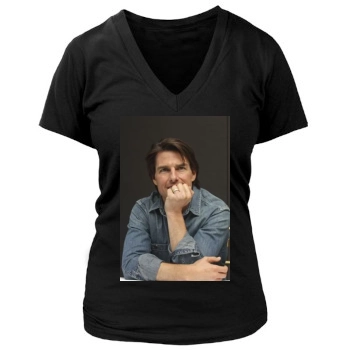 Tom Cruise Women's Deep V-Neck TShirt