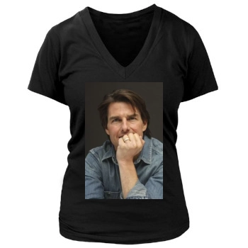 Tom Cruise Women's Deep V-Neck TShirt