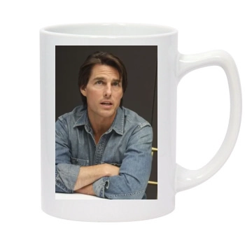 Tom Cruise 14oz White Statesman Mug