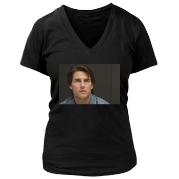 Tom Cruise Women's Deep V-Neck TShirt