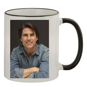 Tom Cruise 11oz Colored Rim & Handle Mug