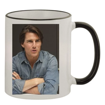 Tom Cruise 11oz Colored Rim & Handle Mug