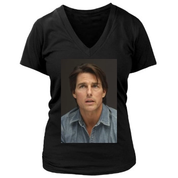 Tom Cruise Women's Deep V-Neck TShirt