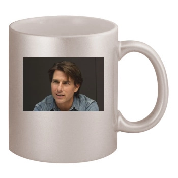 Tom Cruise 11oz Metallic Silver Mug