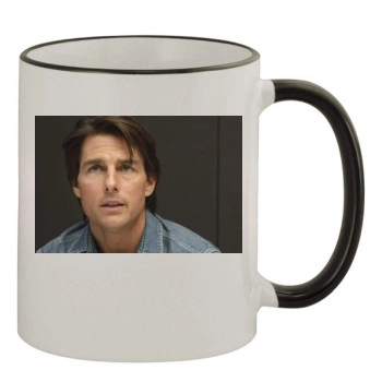 Tom Cruise 11oz Colored Rim & Handle Mug