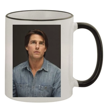 Tom Cruise 11oz Colored Rim & Handle Mug