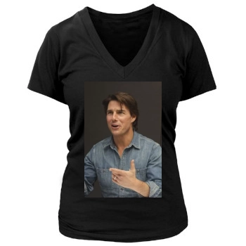 Tom Cruise Women's Deep V-Neck TShirt