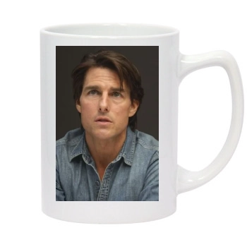 Tom Cruise 14oz White Statesman Mug