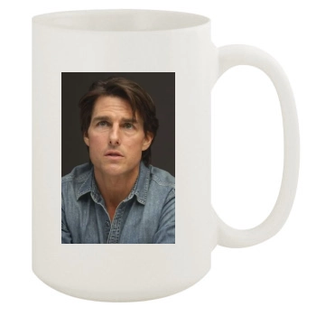 Tom Cruise 15oz White Mug