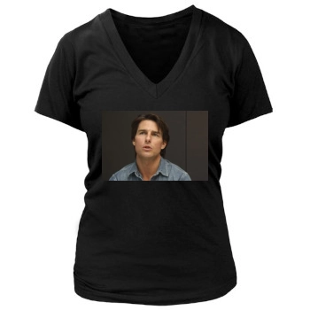 Tom Cruise Women's Deep V-Neck TShirt