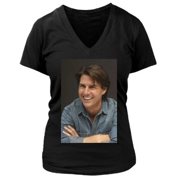 Tom Cruise Women's Deep V-Neck TShirt