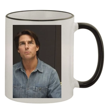 Tom Cruise 11oz Colored Rim & Handle Mug